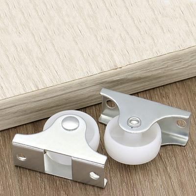 Non Swivel Mute Wear Resistant Guide Wheel Drawer Caster Fixed Caster Rail Wheel Furniture Caster