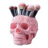 Desktop Skeleton Makeup Brush Organizer Makeup Organizer Cosmetic Storage Box Storage Ornament Halloween Decorations