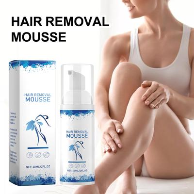 Tüy Alma Köpüğü Tüm Vücutta, Koltuk Altlarında, Ellerde ve Bacaklarda Pürüzsüz ve Hassas Cildi Nazikçe Nemlendirir(60ml