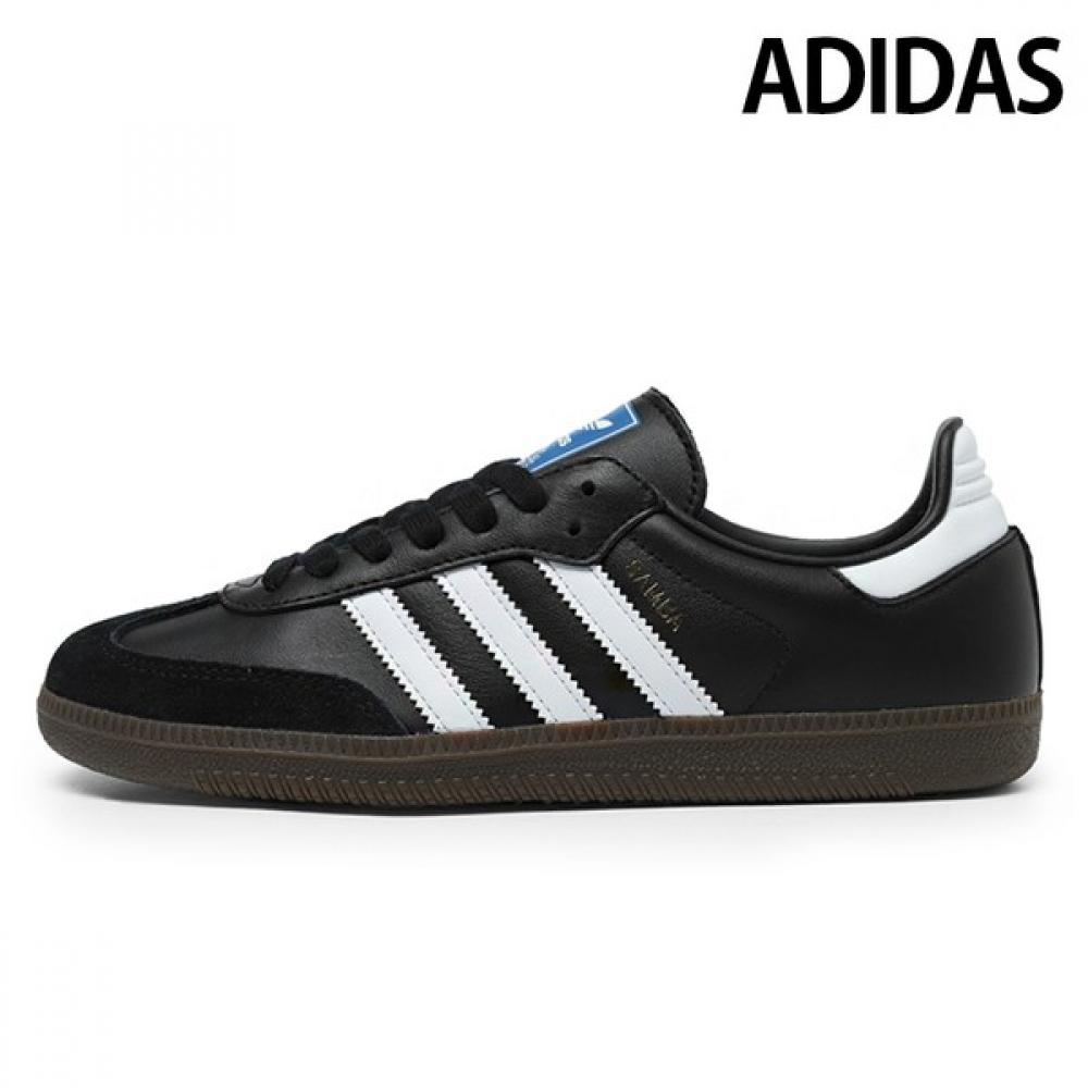 

Adidas Унисекс Кроссовки Samba Original Черно-белые B75807 blacks/220