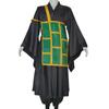 Jujutsu Kaisen Geto Suguru Costume Cosplay Nero e Blu Set per Performance Teatrale Anime