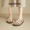 Augustus Denboken slippers women's 2025 new summer wear with skirts, light and not tired, Roman cool slippers