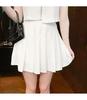 Stylish Korean Summer 2026 Petite Two-Piece: Short-Sleeve Top & Pleated Skirt Suit