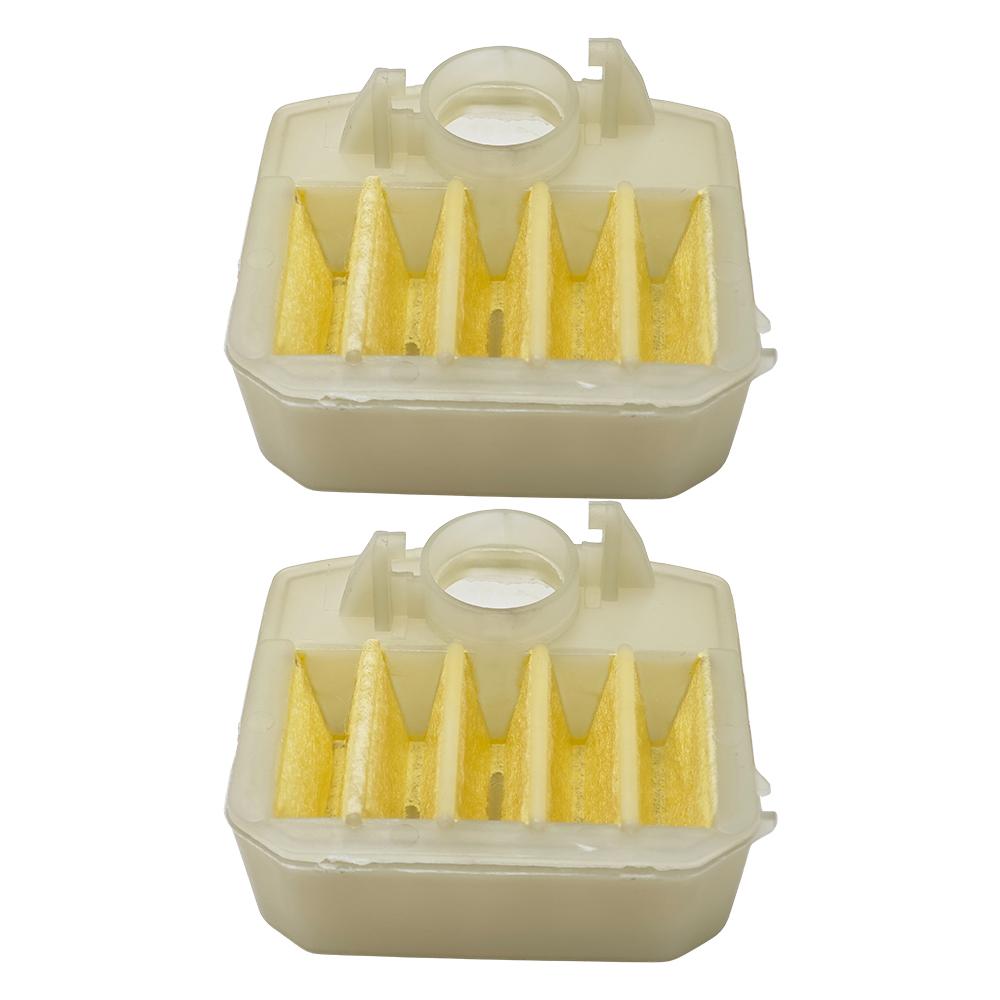 2pcs Carburetor Air Filter Cleaner For Husqvarna 340 345 346 346XP 350 351 353 Chainsaw Replacement 537024002 Part