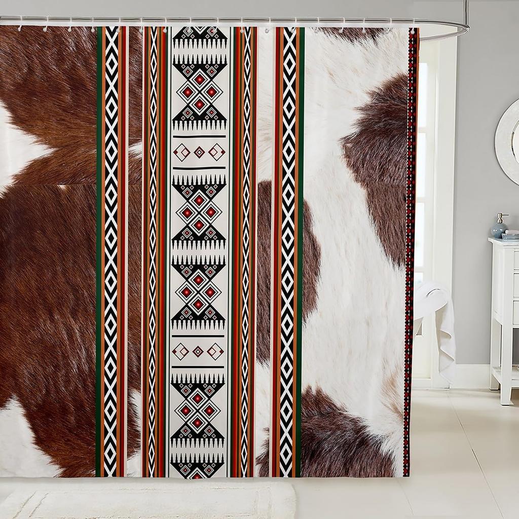Japanese Style Bathroom Accessories Dragon Shower Curtain Magical Animals Bath Curtain Western Wildlife Theme Bathroom Sets