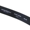 Emporio Armani Wide Stringer System Y4S427 YTU7J 84372 Men's 3.5cm Belt, Compatible, Black, [Used]
