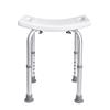 Shower Chair, Adjustable Height Shower Stool with Built-in Handles, Shower Seat for Inside Shower or Tub, Non-Slip Bench Bathtub Stool Seat for