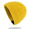 Knitted With Hat Stretch Adjusting Cotton Material Hat Dome Warm Hat Fashion