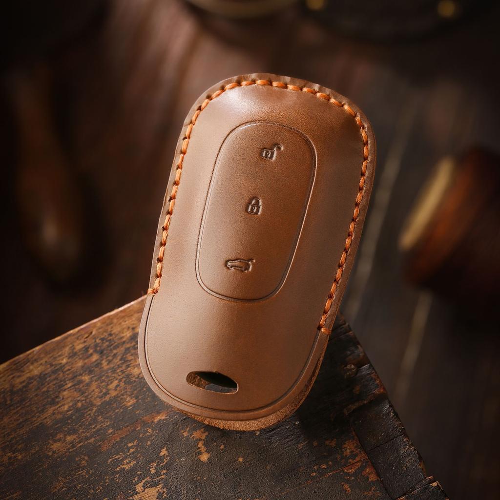 Retro Key Cover For Ideal L7 Key Bag L8 L6 Car Keychain L9 One Mega Leather Case