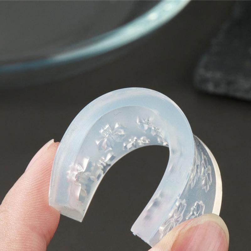 Resin Nail Art Decorations Mold Flower Silicone Mold Pendant Jewelry Making Tools Nail Art Carving Mold Earring Mold