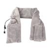 Electric Heated Neck Scarf Vibration Massage Double Sided Velvet Thick Soft Electric Heating Scarf Neck Wrap Heated Neck Wrap