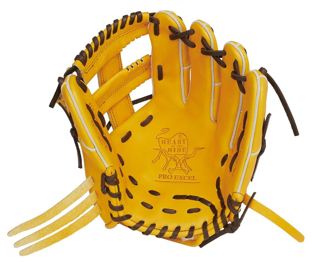Rawlings Baseball Adult HOH PRO EXCEL Wizard Gold Tan Size Worn On Left Glove, Size, Softball, #02 GR5HW2CK4MG, [Infield], 11.5cm (Right-handed Throw,