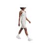 Adidas Originals Essentials Rib Tank Dress Fitted Round Neck Sleeveless Mini Dress Women Dress Light-Grey IR5923