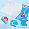 Kids Magic Water Drawing Mat Coloring Doodle with Reusable Magic Pens Montessori Toys Painting Board Educational Toys Kids Gifts