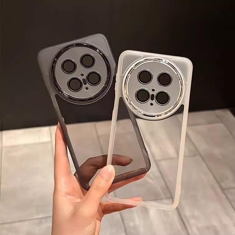 Applicable To Huawei Mate70pro Mobile Phone Case New Model with Lens Film Mate70 Transparent Full Package Anti Fall Protection Case
