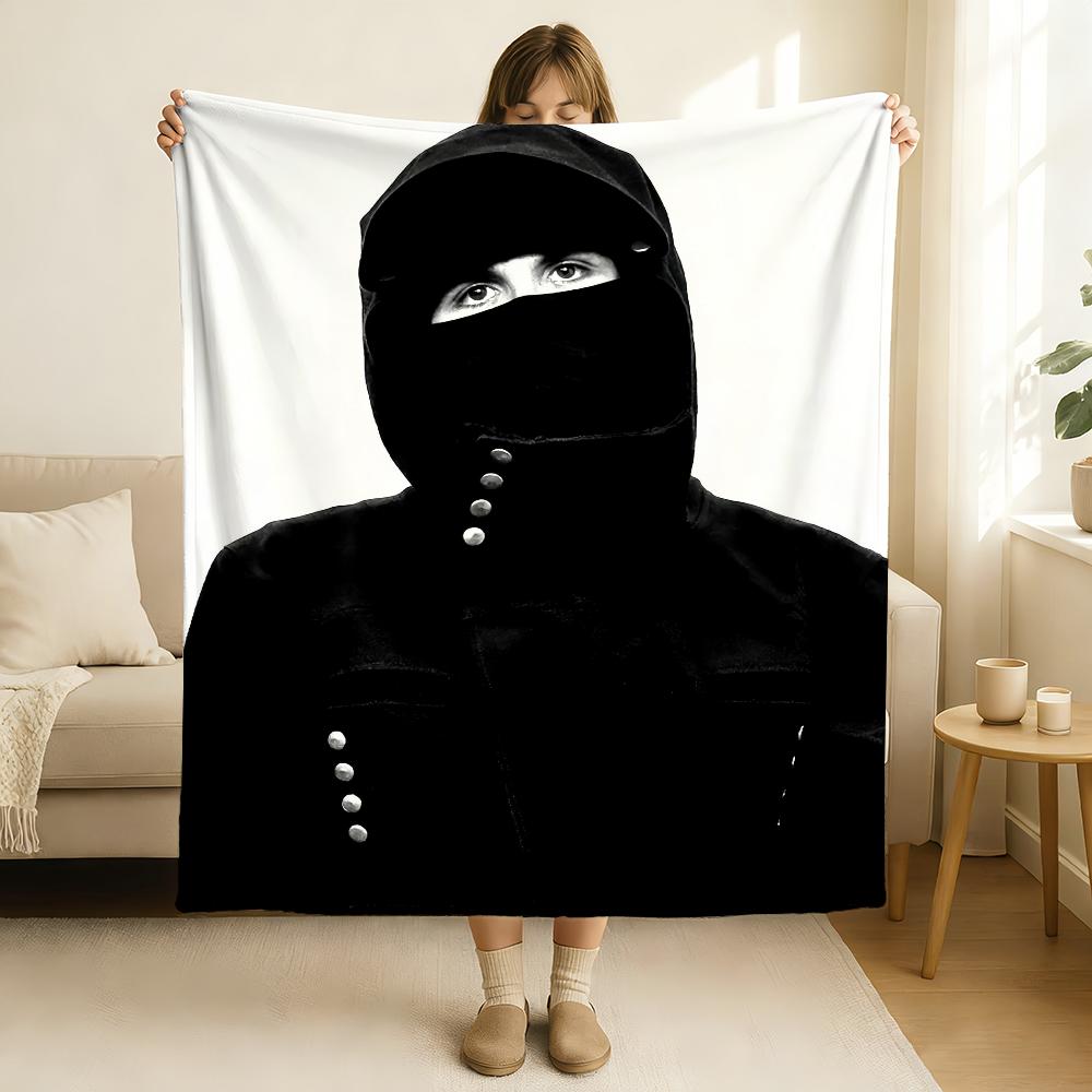 

Rapper EsDeeKid Rebel Blanket Soft and Skin Friendly For Couch Bed Napping Bedspread All Seasons Comforter 75x90cm