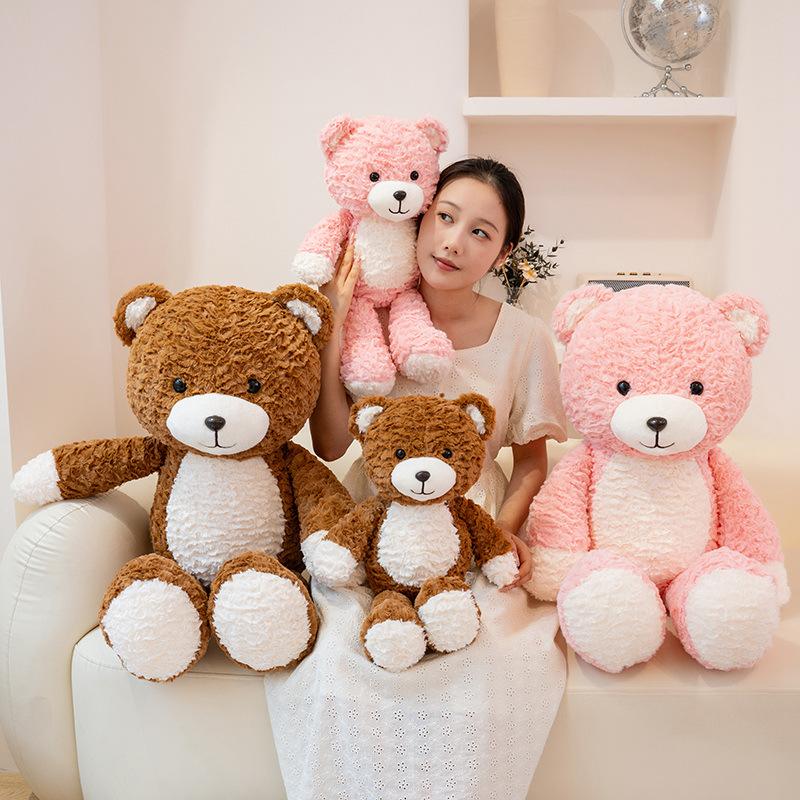 Cute Cute Bear Hug Bear Doll Plush Toy Teddy Bear Doll Girl Rag Doll Birthday Gift