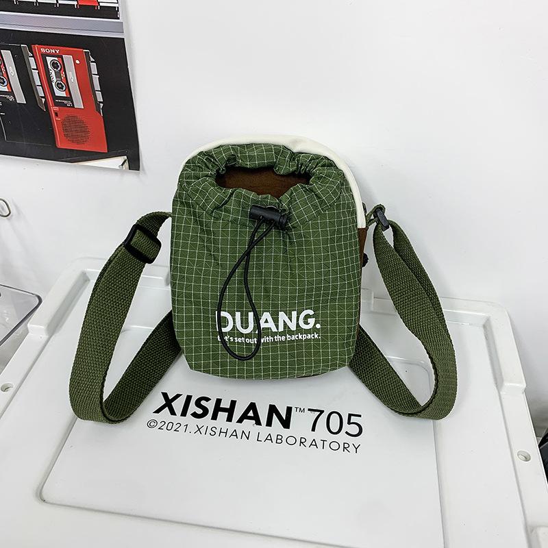 

Kettle Bag Girls Summer Tide Brand Sports Messenger Bag Lightweight Mountain Outdoor Mobile Phone Bag Men