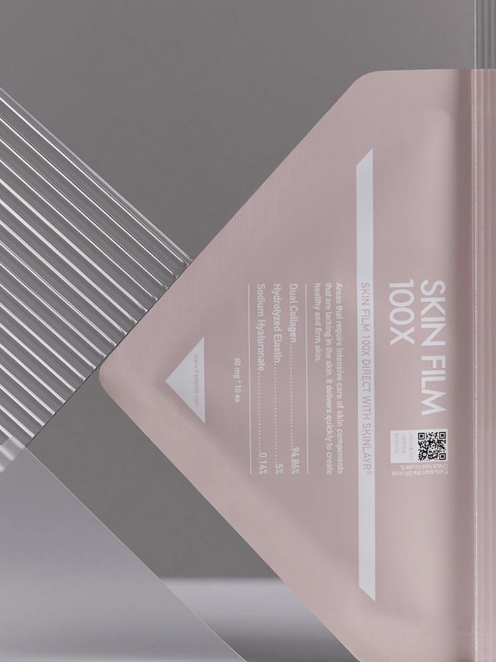 100% Dermal Blend Collagen Skin Film 100X (10 pieces) Skin Film 100X (10 pieces)