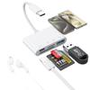 High-Speed 3.0 USB Type-C Docking Station with 4-in-1 Card Reader for TF and SD Cards