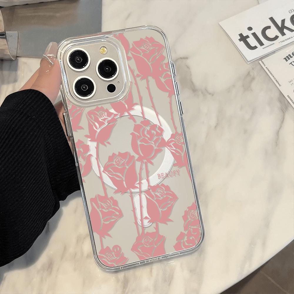 Magnetyczne etui na telefon dla iPhone 11 12 13 iPhone 13 14 15 Pro 15 16 Pro Max Samsung A15 A16 A25 A26 A55 A56 S25 S24 S22 S23 Ultra S25 Edge