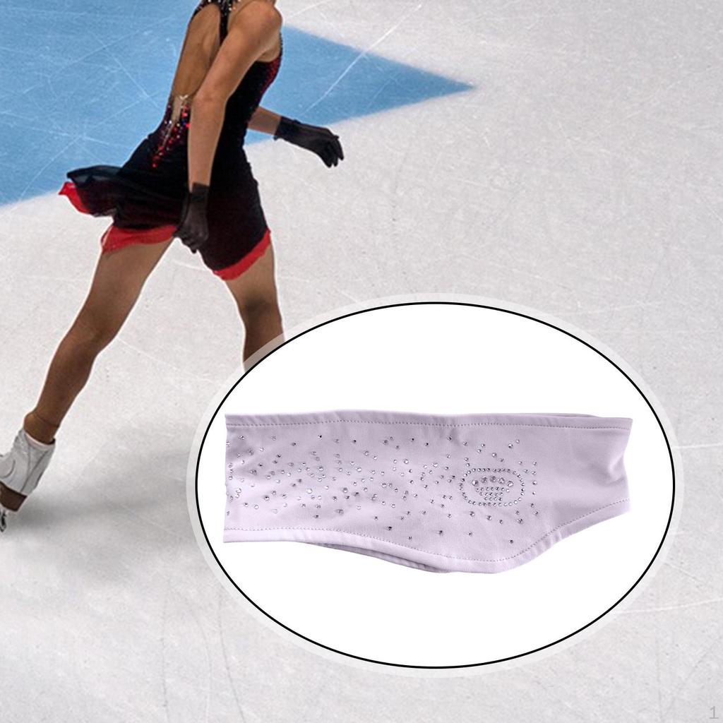 Fascia per capelli da pattinaggio artistico Leggera Calda Assorbente del sudore Attrezzatura per allenamento per Ciclismo Fitness