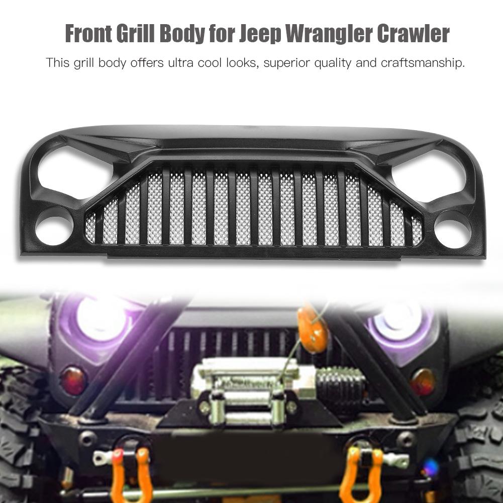 

Nylon Angry Eyes Grille Body 1:10 Car Front Accessory Set for Jeep Wrangler Crawler