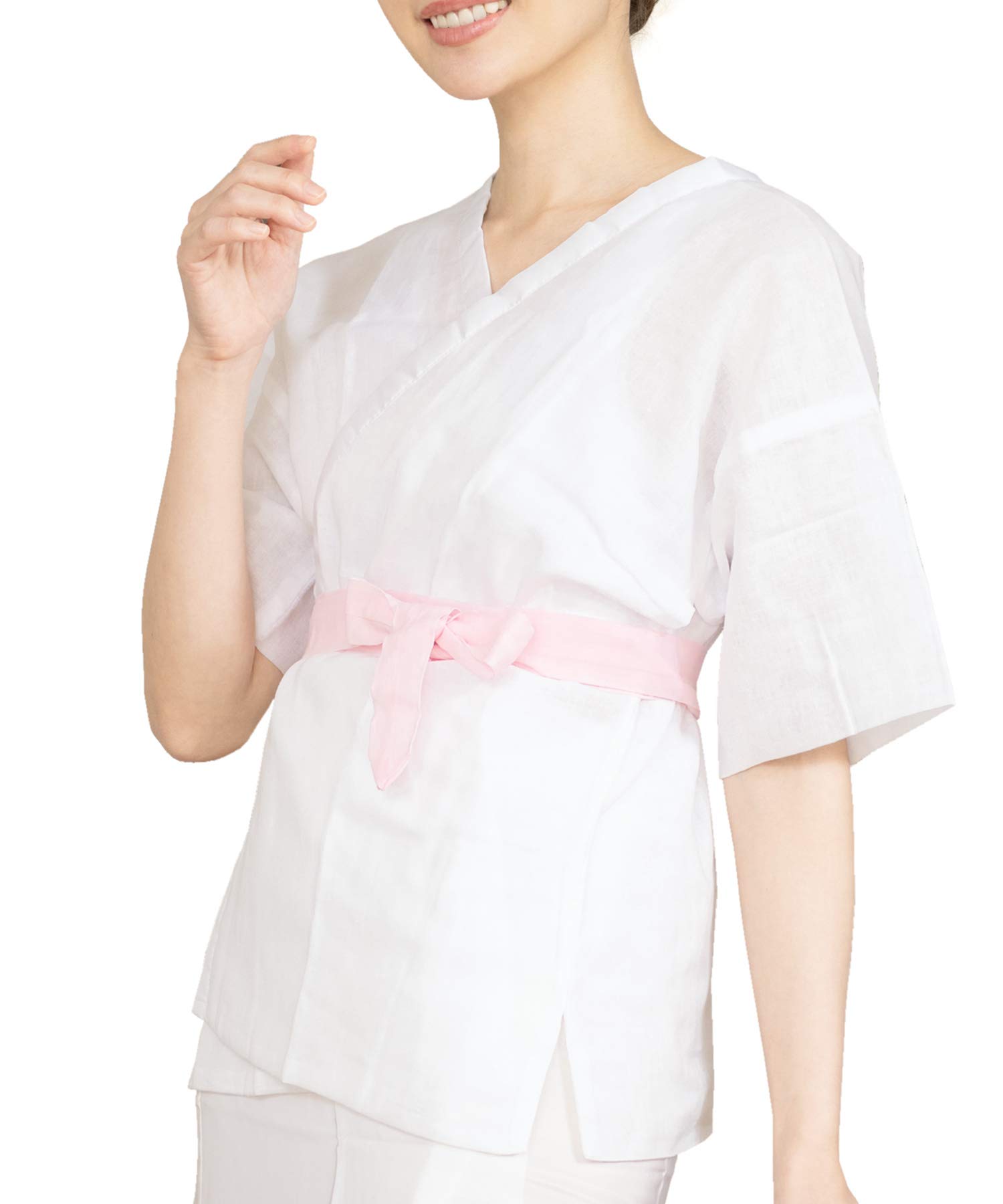 

[SOUBIEN] Soubien Gauze Undergarment, Kotobuki, Toyobo Pure Cotton, High-Quality Tailoring, Undergarment, White, Size L