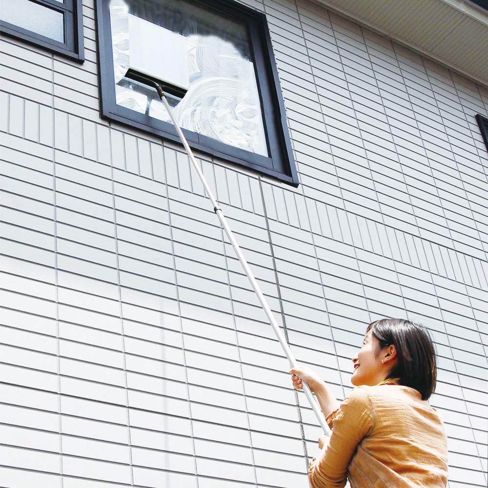 Azuma Glass Wiper ONYX Glass Wiper Jumbo F Long Wiping Width 33cm Total Length Long Type That Can Reach High Windows OX341 153~254cm