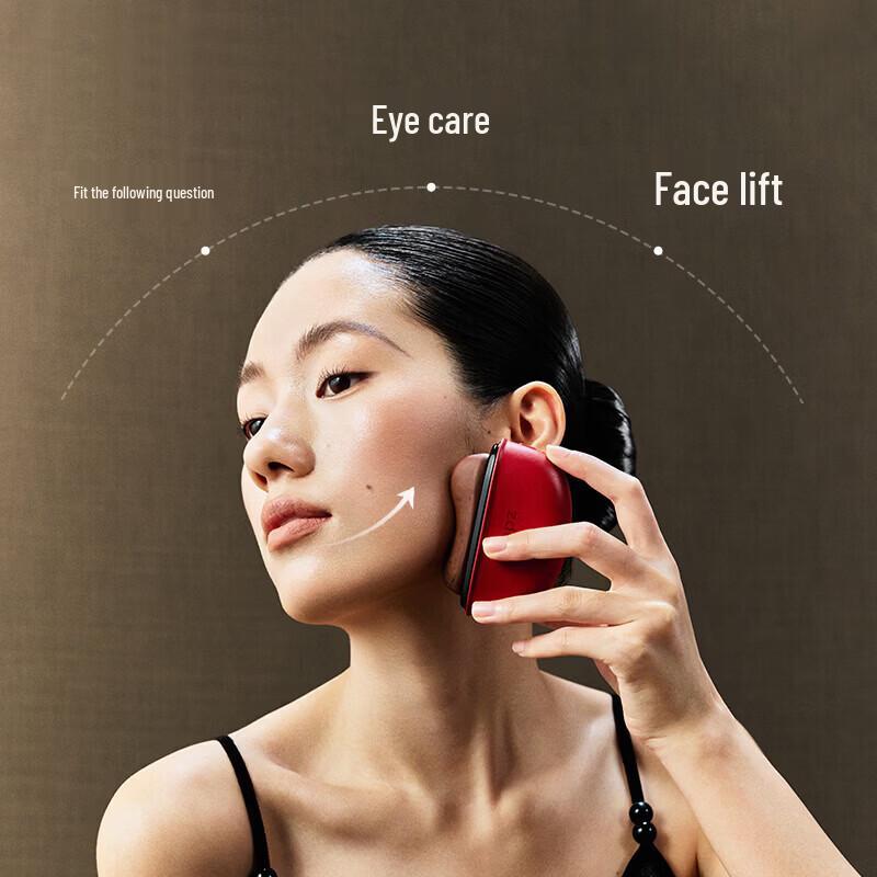 Zdeer Smart Heated Electric Bianstone Gua Sha Facial Massager CN plug (adapter included)
