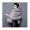 Winter fox fur imitation fur shawl women's medium and long slim wedding dress cape imitation fur cape outside