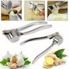 Garlic Press Crusher Mincer Kitchen Spaces Food Grade Stainless Steel Garlic Smasher Squeezer Manual Press Grinding Tool Kitchen Spaces Accessories