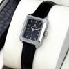PABLO RAEZ Women's Fashionable Waterproof Leather Strap Square Quartz Watch