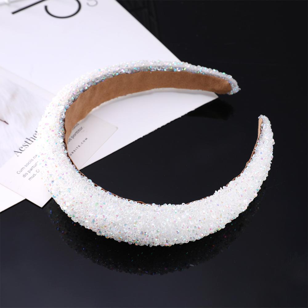 Diamond Headband Glitter Sparkle Jeweled Womens Headbands Hair Bands Wide Fashion Hair Hoops Girls Hair Accessories