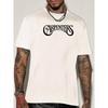 Casual And Stylish Men'S Short-Sleeve T-Shirt with Creative Print Patterns