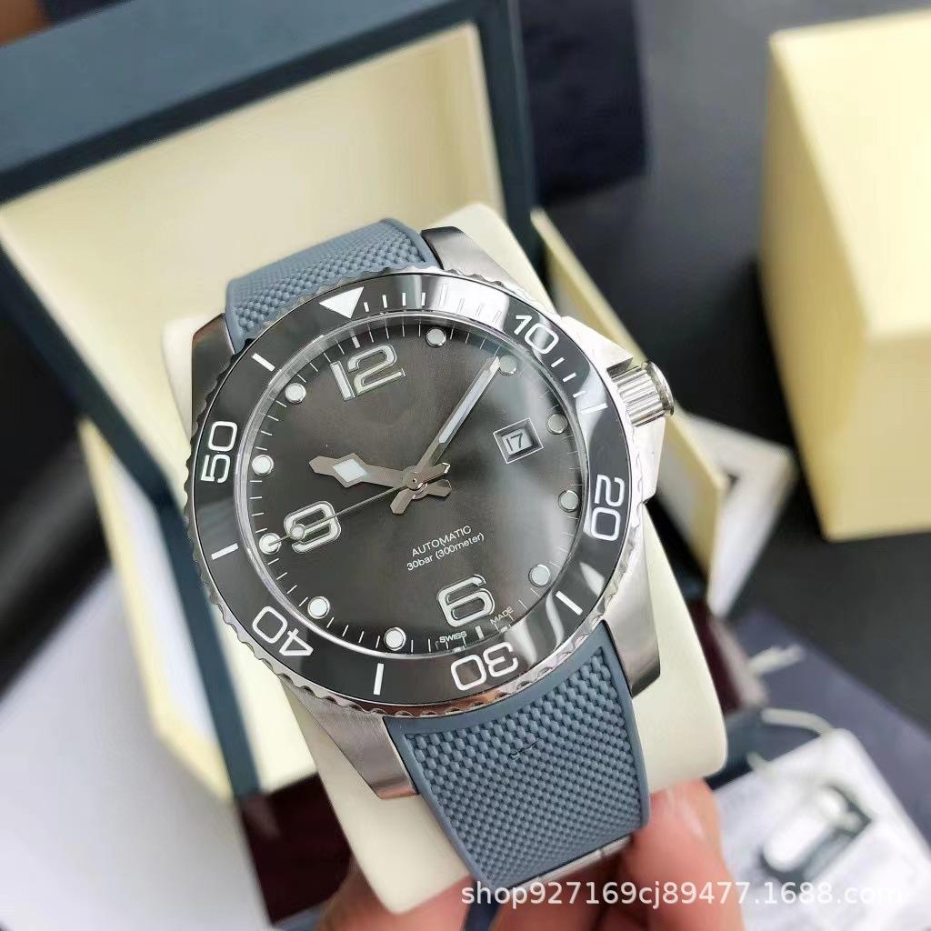 Automatic Mechanical Diving Watch Steel Belt Business Station West