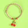 Dragon Boat Festival Tassel Pendant: Five-Color Pink Zongzi String with Gourd for Peace and Health