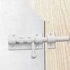 For Outdoor Security White Lock Hole Bolt Strong Forged Stainless Steel Bolt Sturdy Lock Core Double Protection