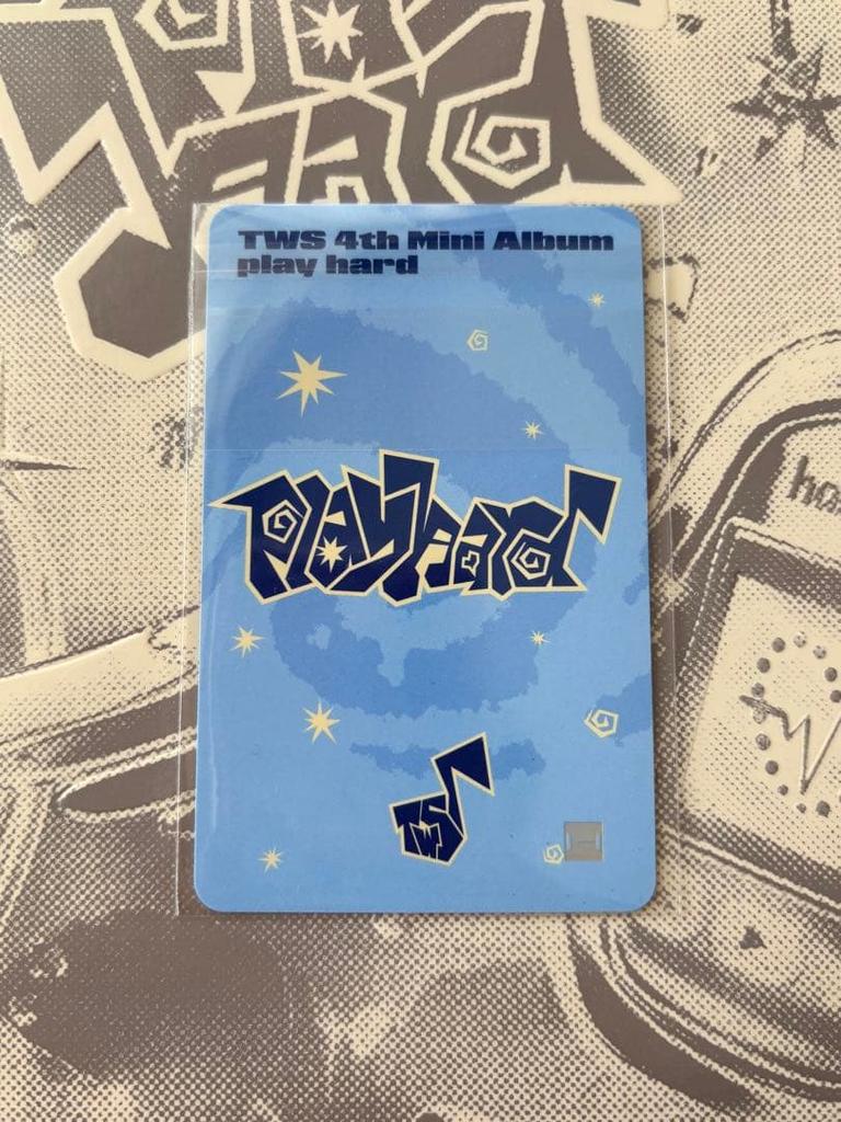 [USED] TWS Playhard Youngjae Lakidro Trading Card POPUP Korea