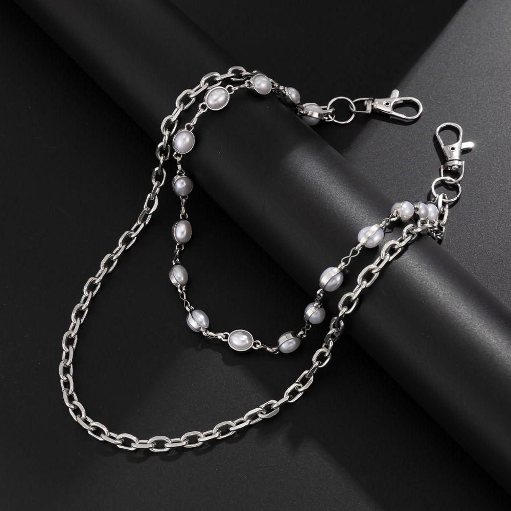 Tassel Punk Belt Chain Zinc Zinc Zinc Alloy Tassel Jeans Chain Personality Pants Chain  Jeans