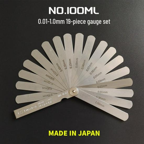 Japan SuperTech Feeler Gauge 0.01-1MM Thin Shims
