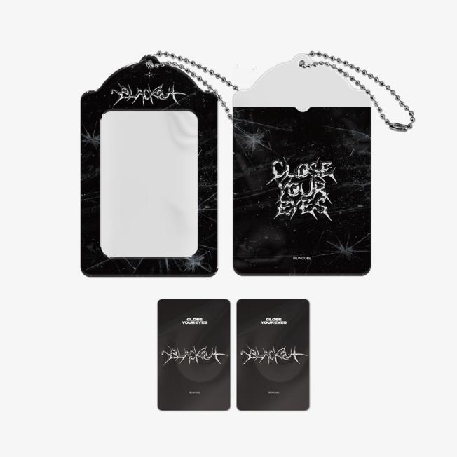 

Предзаказ ЗАКРОЙ ГЛАЗА блэкаут ПВХ держатель для фотокарточек