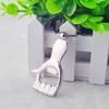 Silver Color Thumb Up Hand Keychain Key Ring Beer Bottle Opener Key Chain Gift