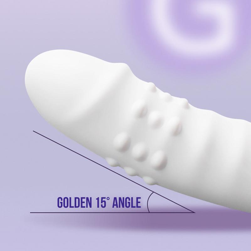Dildo Vibrante con Movimento Spingente con molteplici modalità di vibrazione/succhiamento, Giocattoli Sessuali Multifunzione Impermeabili Spingenti, con Leccata