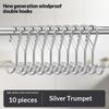 1/5/10Pcs Heavy Duty Double Utility Hooks with Buckle Multi-use Hangers for Clothes Towels Camping Home Use