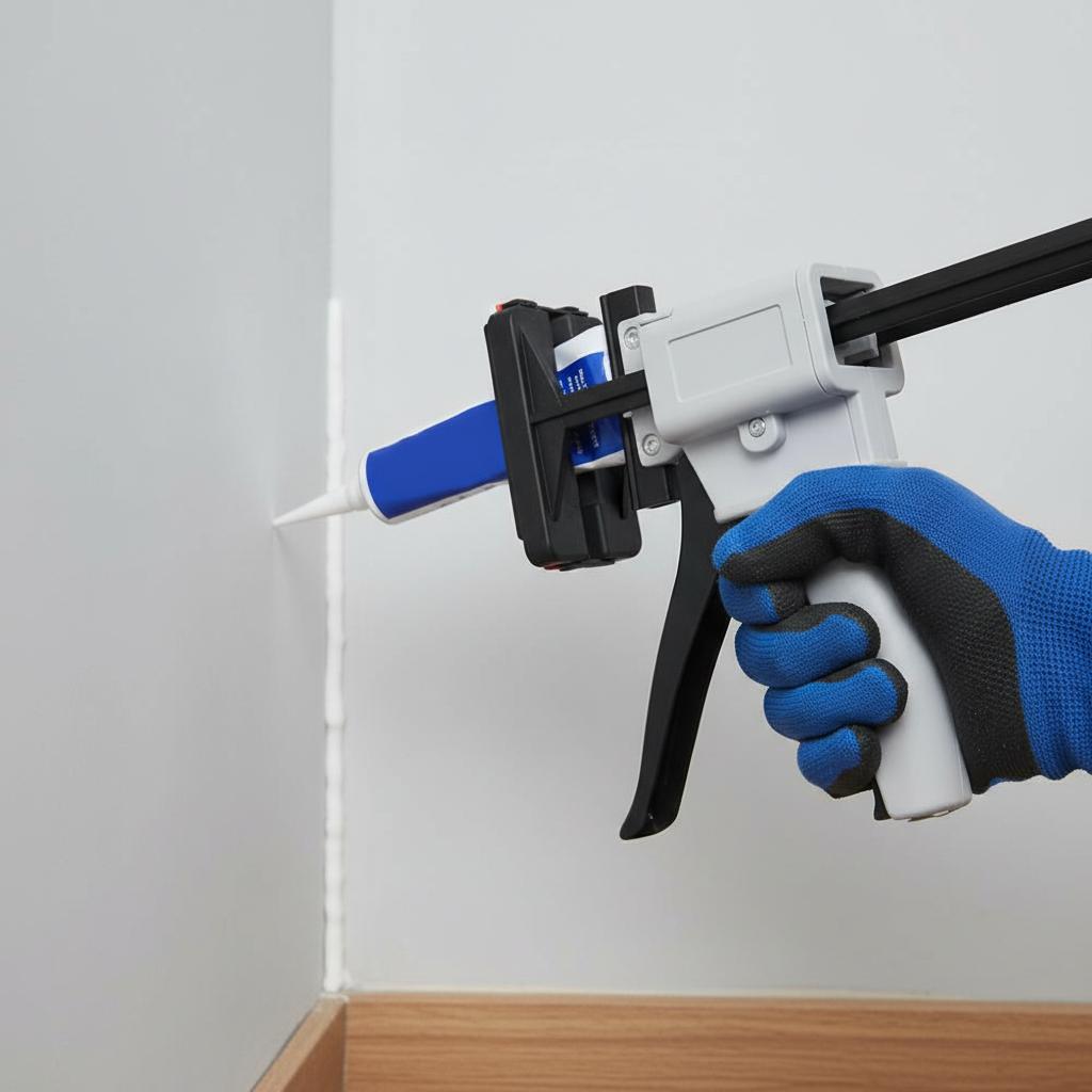 100ml 45g Silicone Glue Gun for Auto Repair Engine 704 Sealed Toothpaste Manual Extrusion Aluminum Tube Glue Applicator