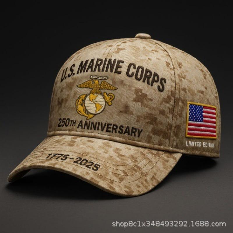 New Baseball Cap American Anniversary Hat Sun Cap D Digital Printing Cap