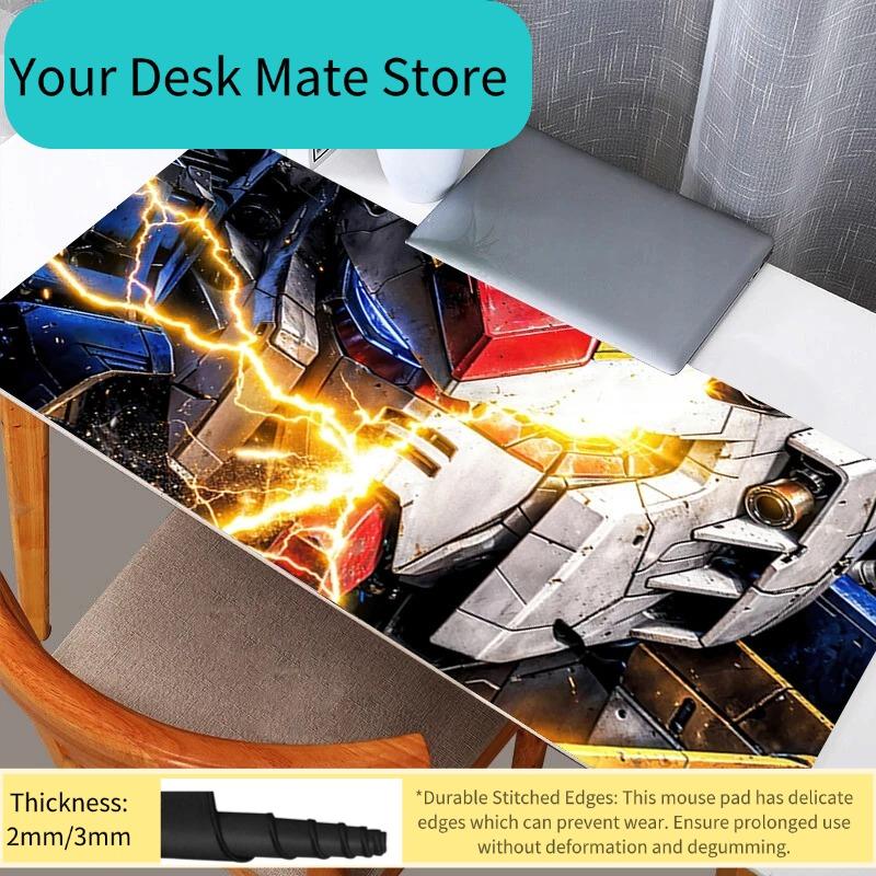 Mouse Pads Gundam Mouse Pad Large Gamer XXL Keyboard Desk Mouse Mat Carpet Rubber Tapis Souris Gaming Notbook Mousepad for LOL