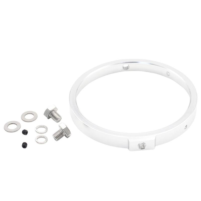 Uniwersalny 7-calowy pierścień montażowy reflektora motocyklowego, dekoracyjny okrągły wspornik, modyfikowany