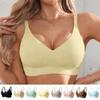 Sutiã de Silicone Sem Fio para Mulheres, Conforto Sem Costura Sensação de Pele Nu Invisível Lingerie